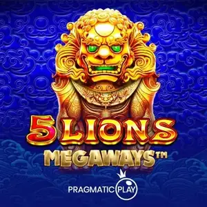 Lion gardien chinois en or