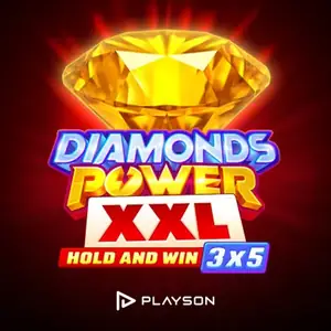 Diamant rouge au-dessus du logo XXL